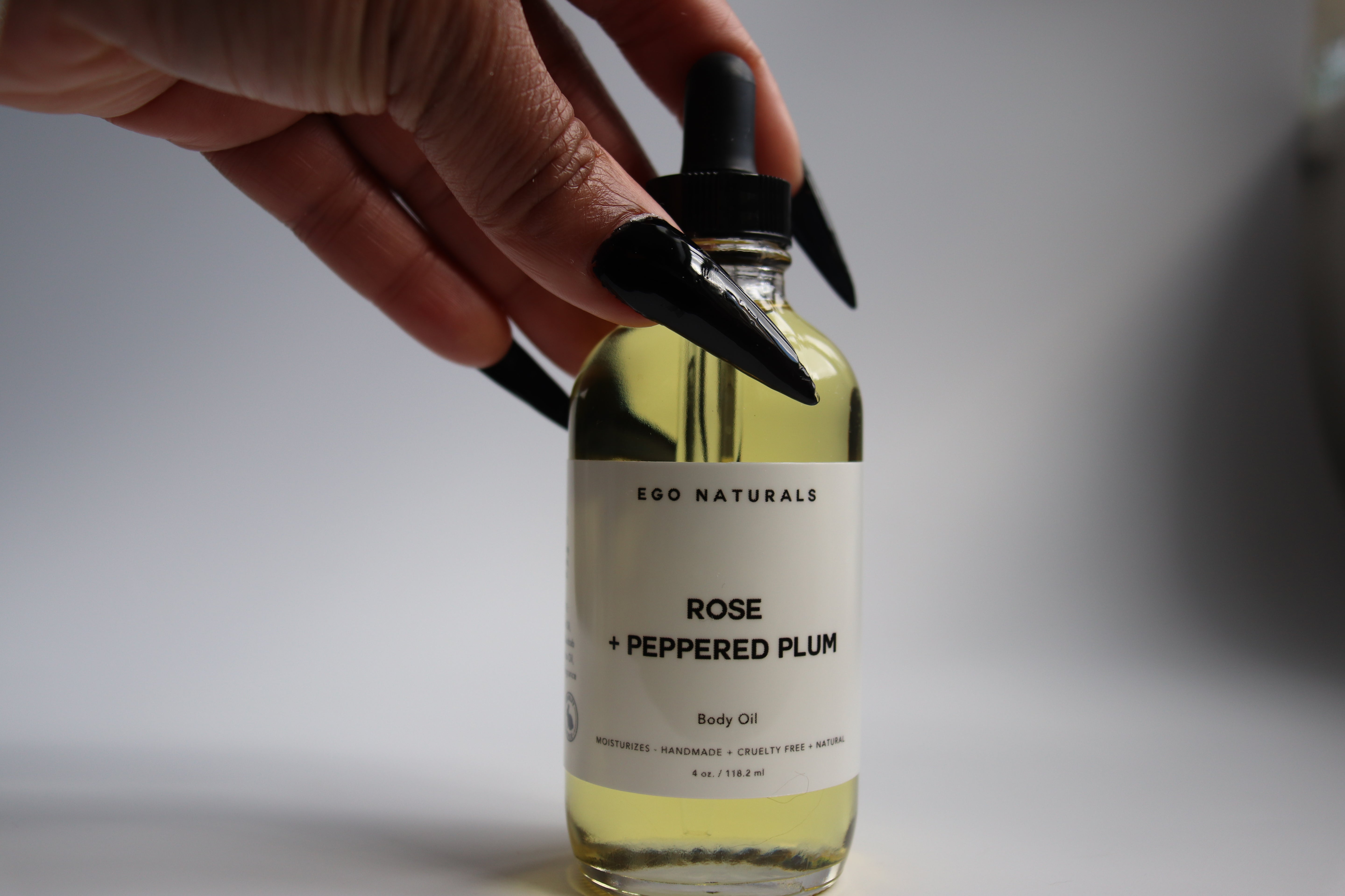 Rose + Peppered Plum Signature Body Oil - Ego Naturals