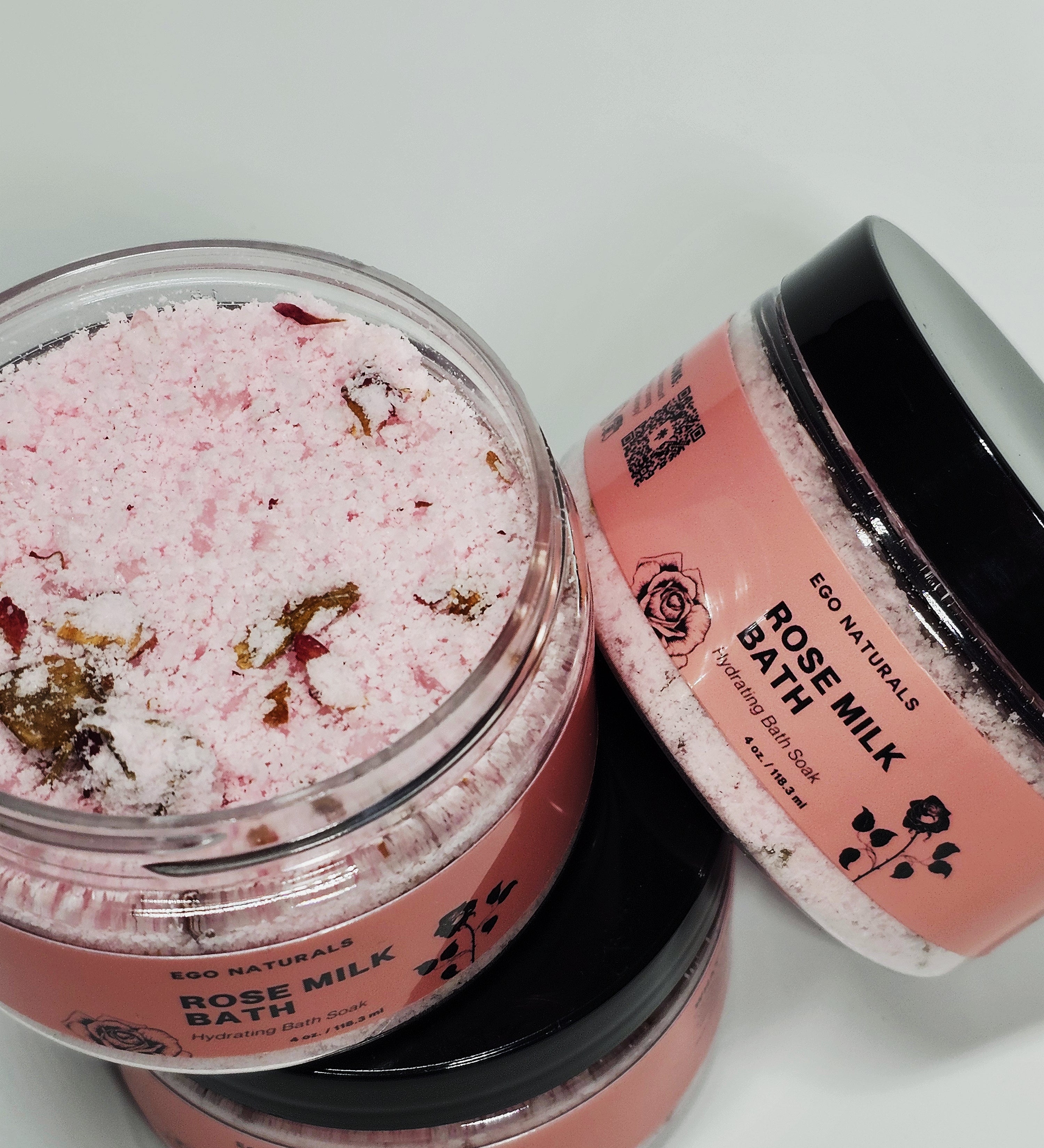 Rose Milk Bath Soak - Ego Naturals