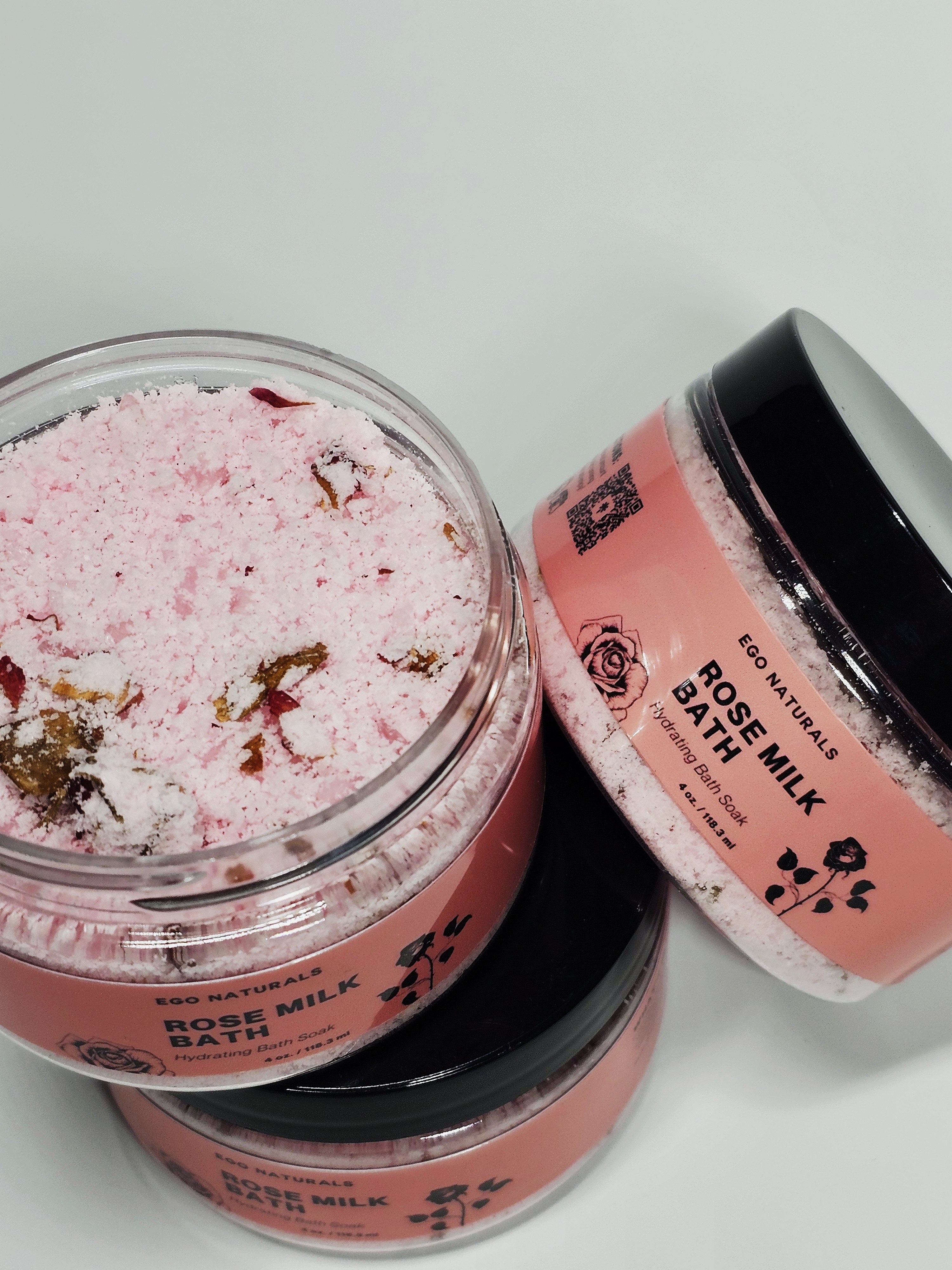 Rose Milk Bath Soak - Ego Naturals
