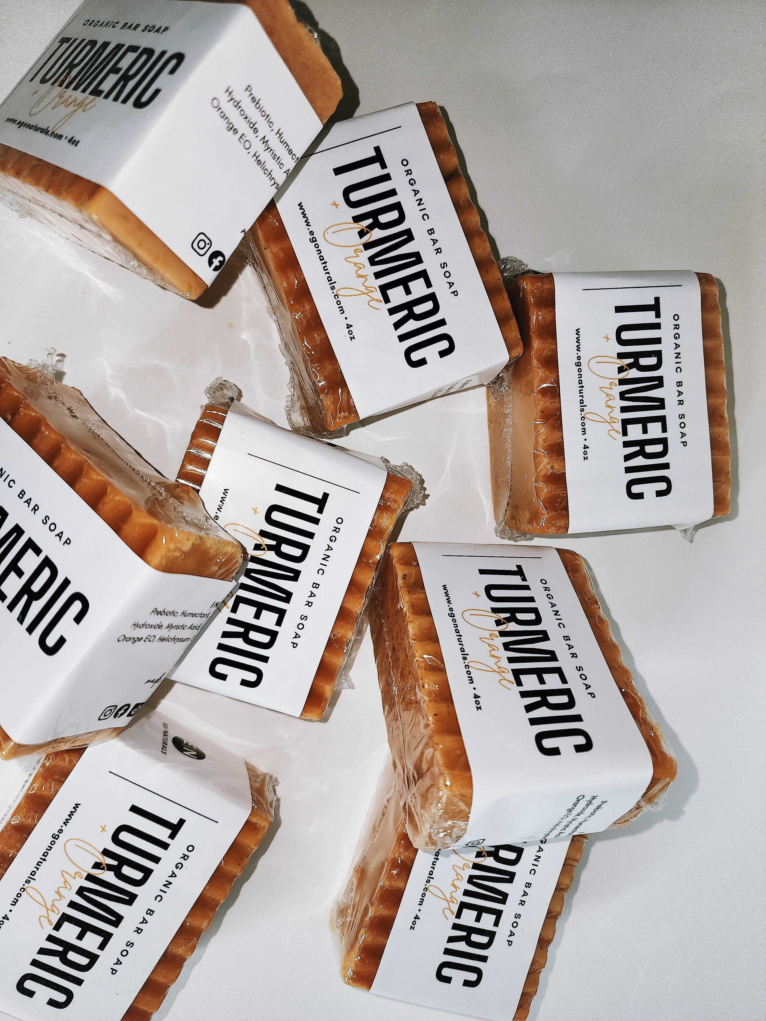 Turmeric + Citrus Bar Soap - Ego Naturals