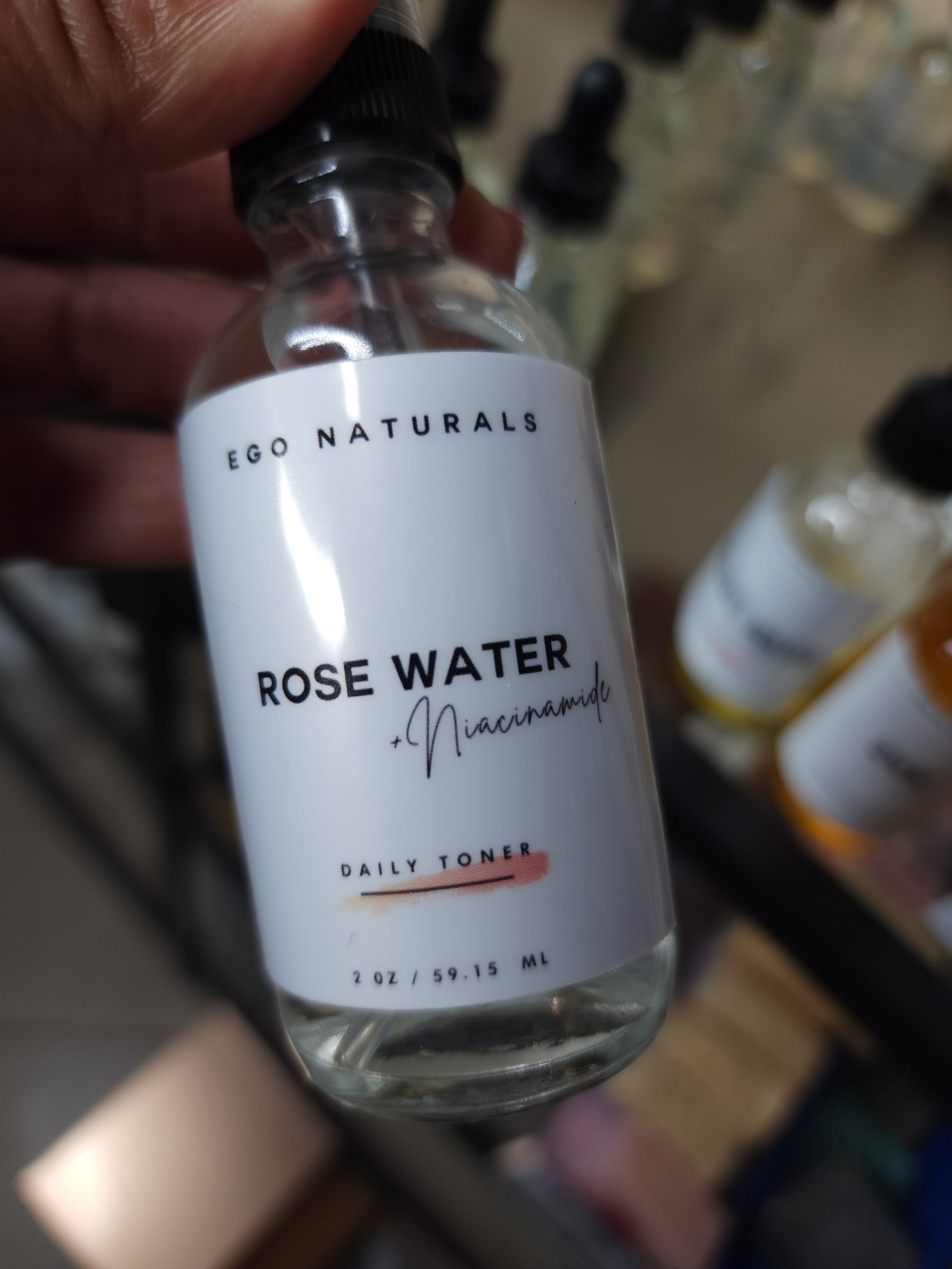 Rose Water + Niacinamide Toner - Ego Naturals