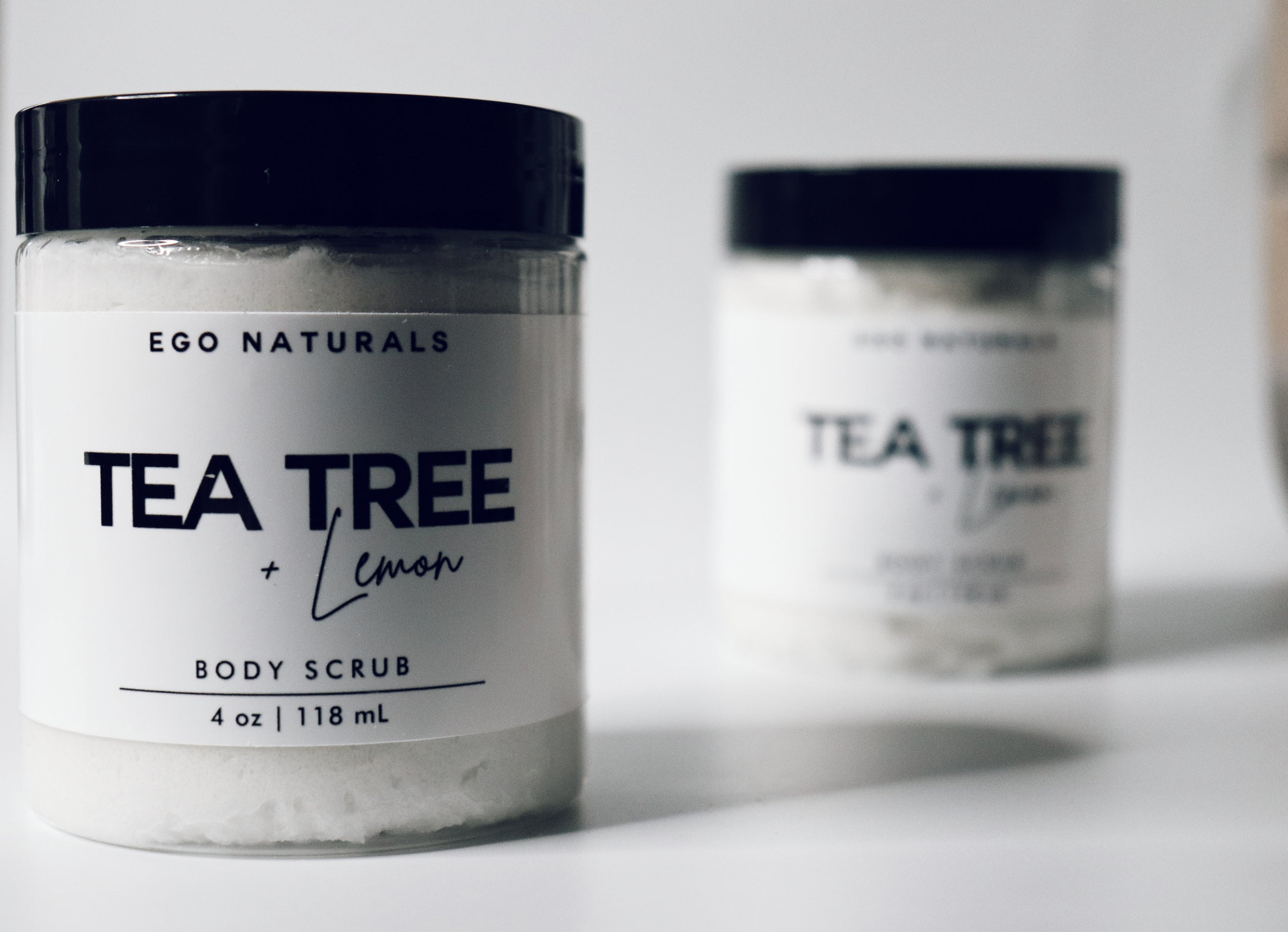 Lemon + Tea Tree Scrub - Ego Naturals
